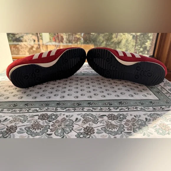 Adidas Originals SL 72 Retro Sneakers Better Scarlet/Cream White / Halo Blue 7.5 - Picture 5 of 9